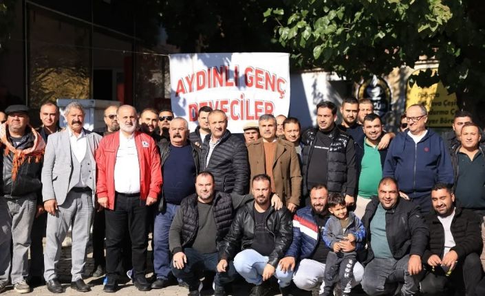 Aydınlı deveciler havut hayrında bir araya geldi