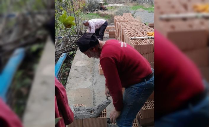 Bahçeköy Mahallesi’nde dernek alanı yenileniyor