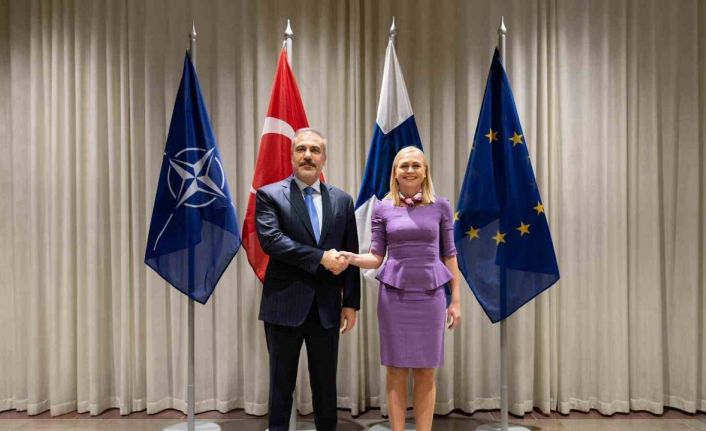 Bakan Fidan, Finlandiyalı mevkidaşı Valtonen ile bir araya geldi