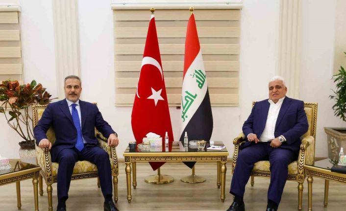 Bakan Fidan, Haşdi Şabi Komisyonu Başkanı Feyyad ile görüştü