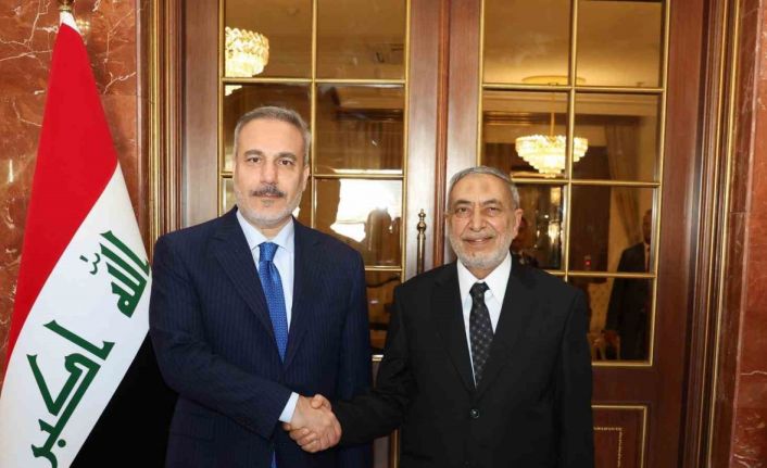Bakan Fidan, Irak Temsilciler Meclisi Başkanı Meşhedani ile görüştü
