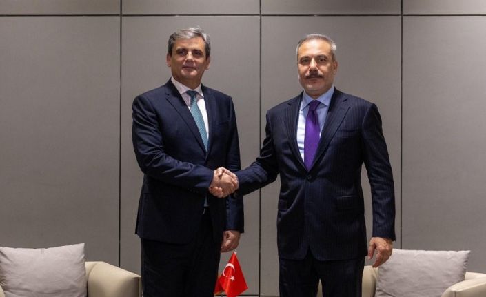 Bakan Fidan, Karadağlı mevkidaşı ile bir araya geldi