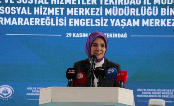 Bakan Göktaş: "Dönüşümün merkezine insanı, aileyi ve toplumsal huzuru yerleştirdik"