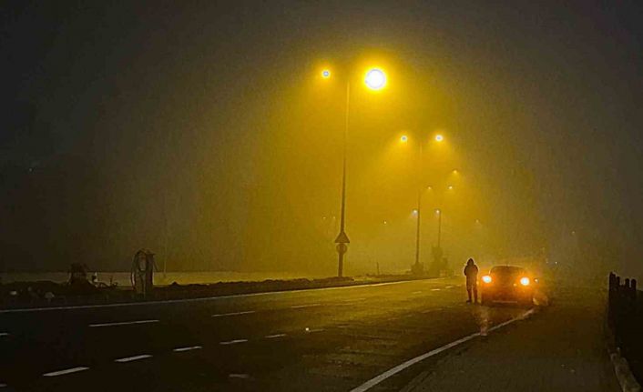Bartın’da yoğun sis