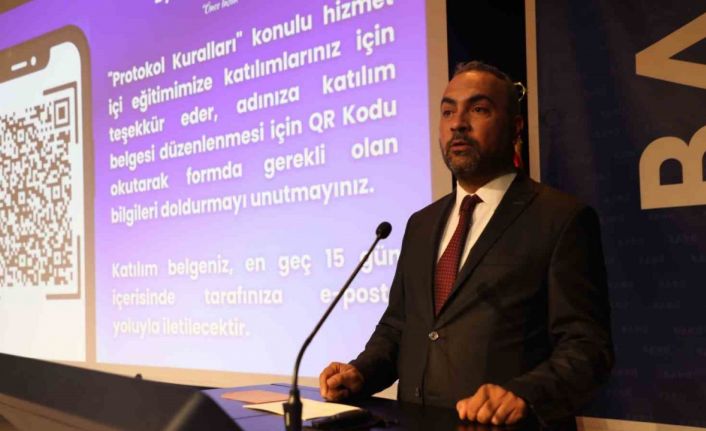 BARÜ’de "Protokol Kuralları Eğitimi" yoğun ilgi gördü