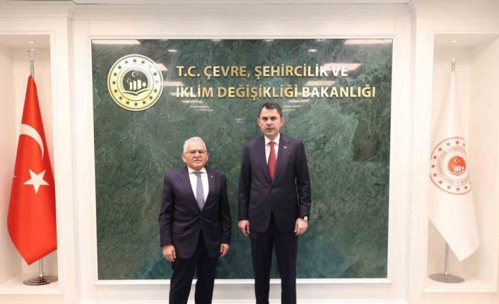 Başkan Büyükkılıç’tan Bakan Kurum’a ziyaret