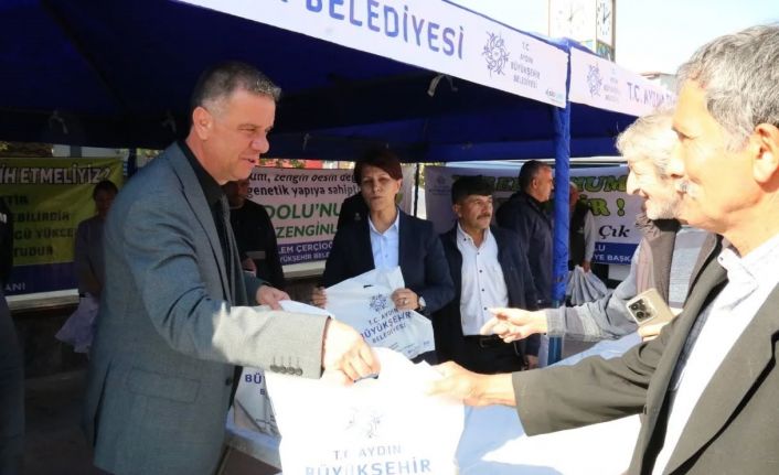 Başkan Ercan: "Kışlık sebze fidelerini vatandaşlarımızla buluşturduk"