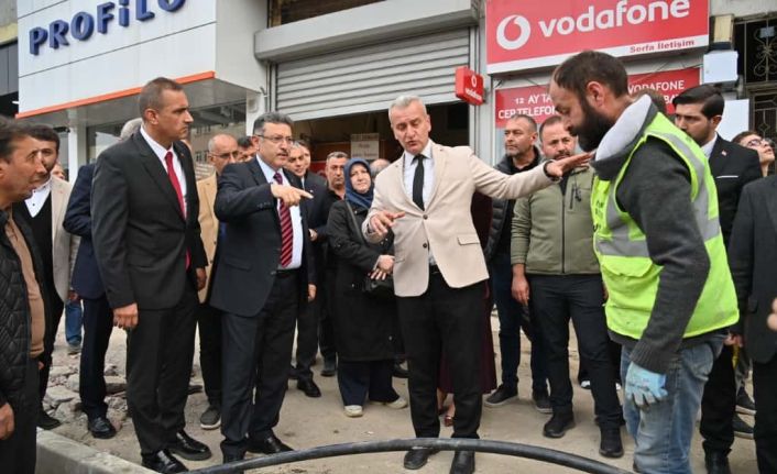 Başkan Genç Yomra’da yapılan çalışmaları yerinde inceledi