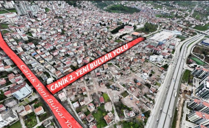 Başkan Sandıkçı: "Canik 2. Yeni Bulvar Yolu’nu ilçemize kazandırıyoruz"