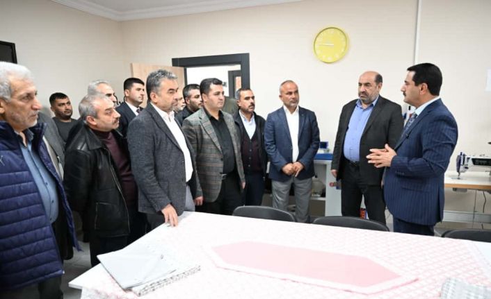 Başkan Taşkın, tamamlanan projeleri teşkilatla inceledi