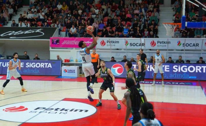 Basketbol Süper Ligi: Aliağa Petkimspor: 73 - Merkezefendi Belediyesi Basket: 81