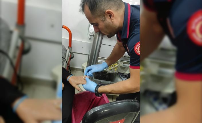 Batman’da itfaiye ve sağlık ekiplerinden ortak "yüzük çıkartma" operasyonu