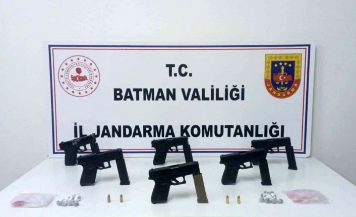Batman’da kaçak silah operasyonu: 6 tutuklama