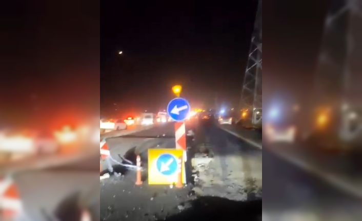 Batman’da yapımı devam eden yolda trafik kazaları: 7 yaralı
