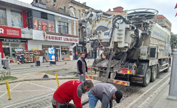 Bayburt’ta şehir estetiği ve altyapı için mesai