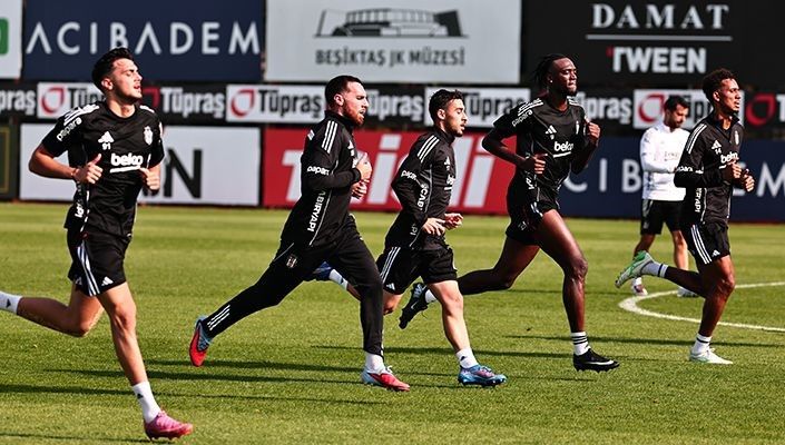 Beşiktaş, Antalyaspor maçının hazırlıklarına 5 eksikle başladı