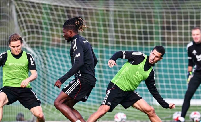 Beşiktaş, Fatih Karagümrük maçı hazırlıklarını sürdürdü