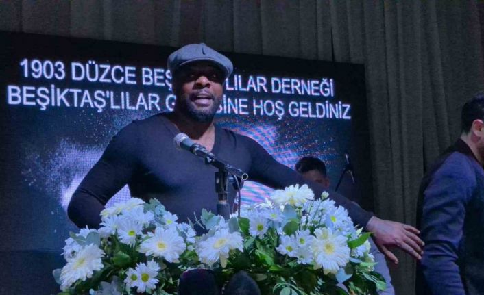 Beşiktaşlı eski futbolcular, Düzce’de taraftarla buluştu