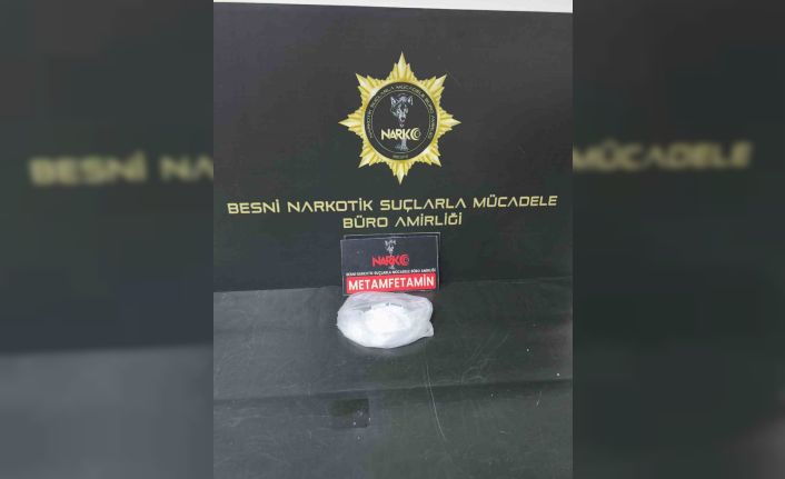 Besni’de uyuşturucu operasyonuna 2 tutuklama