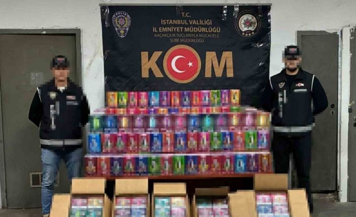 Beylikdüzü’nde okul çevrelerinde dron destekli denetim: 34 bin kaçak elektronik sigara ele geçirildi