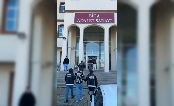 Biga’da uyuşturucu operasyonu