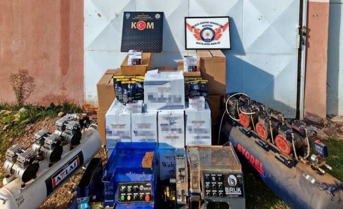 Bilecik’te 98 bin makaron ele geçirildi