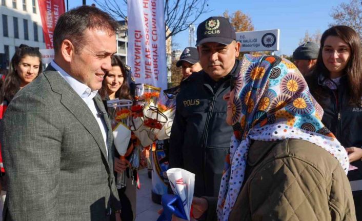 Bilecik’te kadına şiddete karşı farkındalık etkinliği