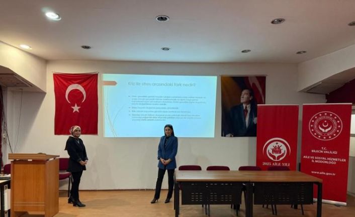 Bilecik’te kriz ve krize müdahale eğitimi verildi