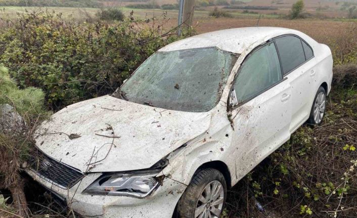 Bilecik’te trafik kazası: 2 yaralı