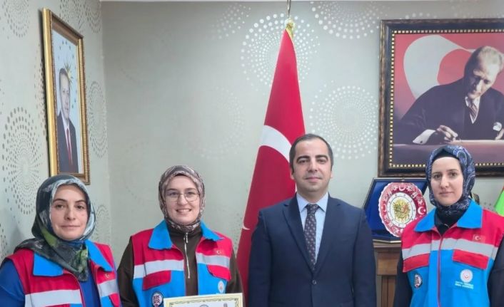 Bilecik’te "Vefa Projesi" ekipleri ödüllendirdi