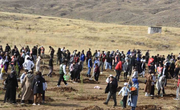 Bitlis’te milli ağaçlandırma seferberliği