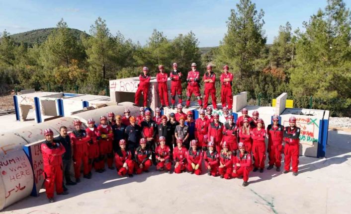 Bodrum Belediyesi kurtarma ekibi, sınavı başarıyla tamamladı