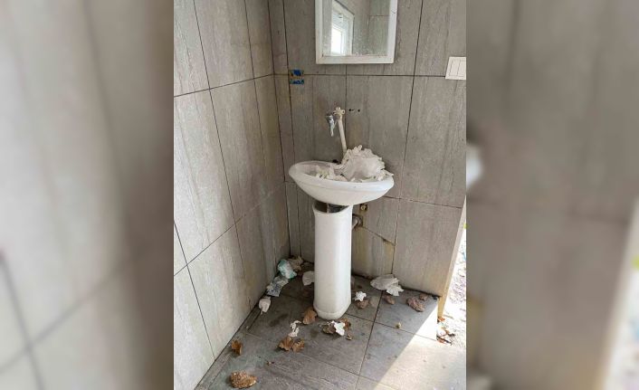 Bolu’da türbede tepki çeken görüntüler