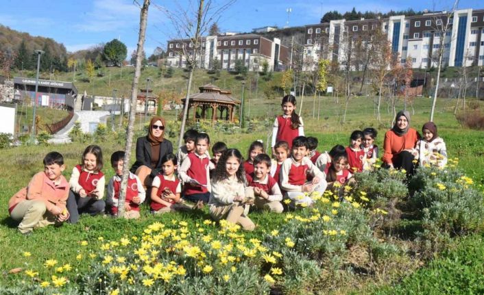 Botanik Bahçesini minikler gezdi