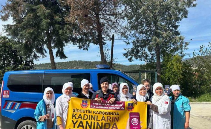 Bozdoğan’da kadınlara KADES bilgilendirmesi