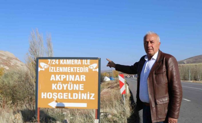 Bu köy 7 gün 24 saat kamerayla izleniyor