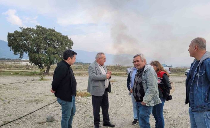Buharkent’te incir fidanlarında gelişim gözlemi yapıldı