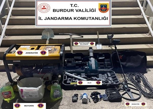 Burdur’da kaçakçılık operasyonunda 7 gözaltı