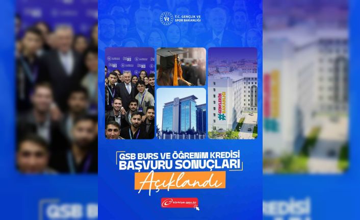 Burs ve öğrenim kredisi başvuru sonuçları açıklandı