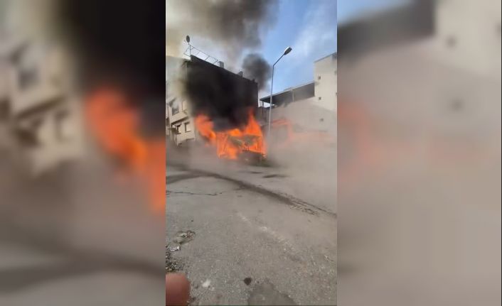 Bursa’da baraka yangını paniğe neden oldu