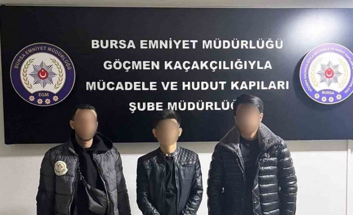 Bursa’da göçmen kaçakçılığına yönelik operasyon: 27 yabancı uyruklu şahıs yakalandı