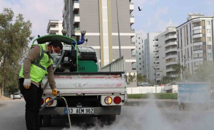 Büyükşehir Belediyesi vektörle mücadeleyi sürdürüyor