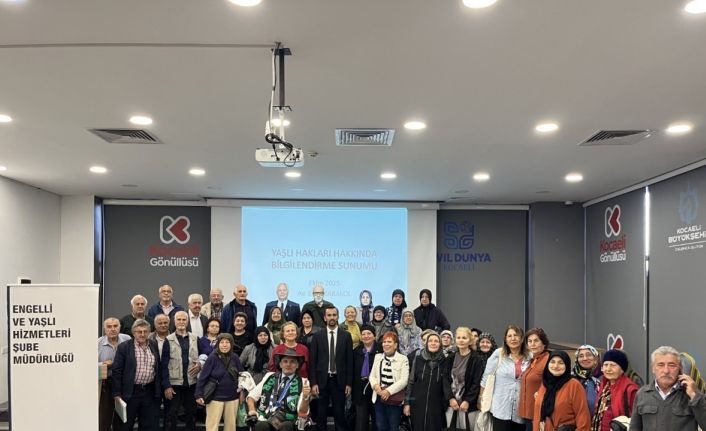 Büyükşehir’den yaşlı hakları konulu seminer