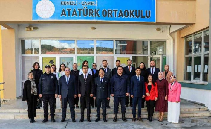 Çameli protokolü öğretmenleri yalnız bırakmadı