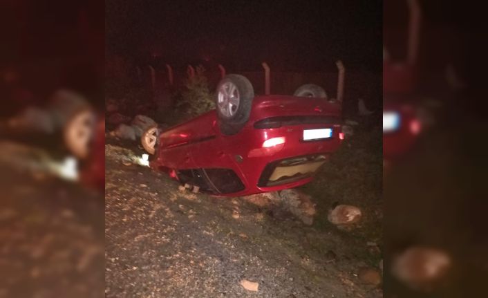 Çanakkale’de takla atan otomobilin sürücüsü hayatını kaybetti