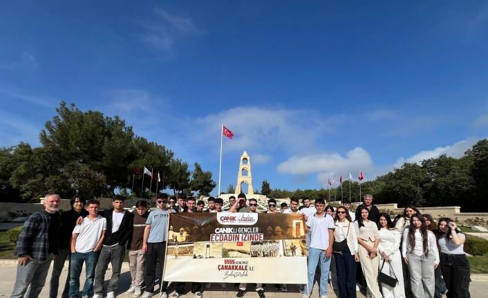 Canikli gençler Çanakkale’ye gönderiliyor