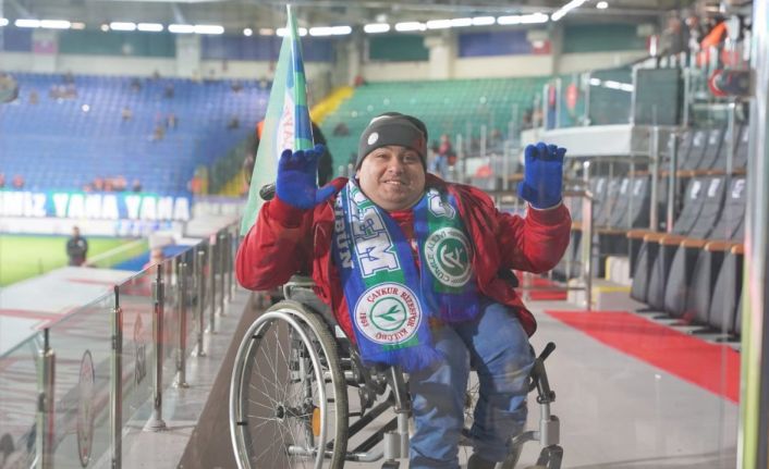 Çaykur Rizespor aşkı engel tanımıyor