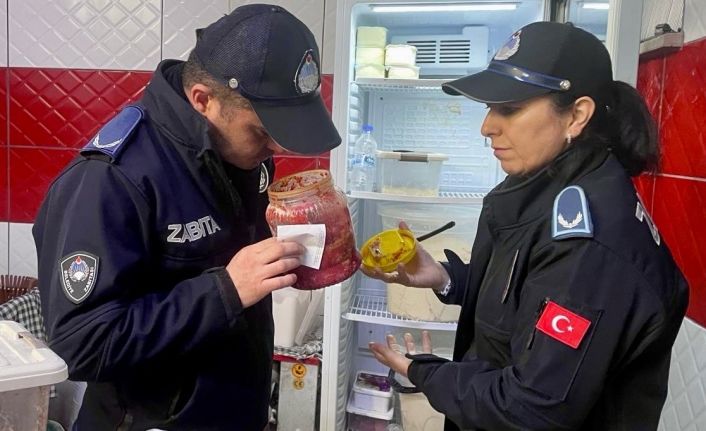 Çine’de pide ve ızgara salonları denetlendi
