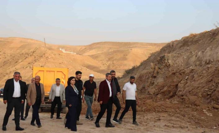 Cizre-Silopi yolunda çalışmalar hızla ilerliyor