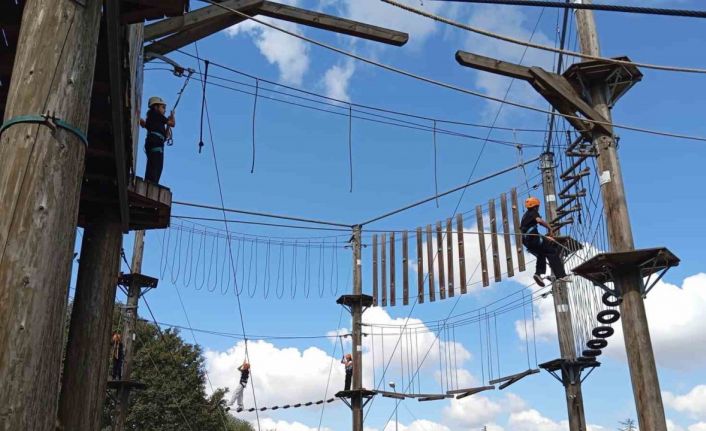 Çocuklar Macera Park’ta hem keşfediyor hem gelişiyor